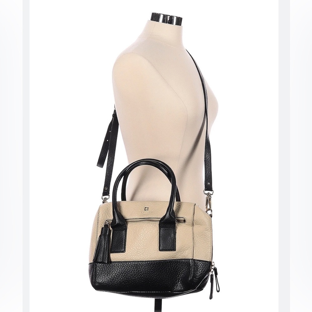 Kate Spade Satchel Bag Black Butter Cream